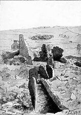King Orry's Grave - sketch 1873