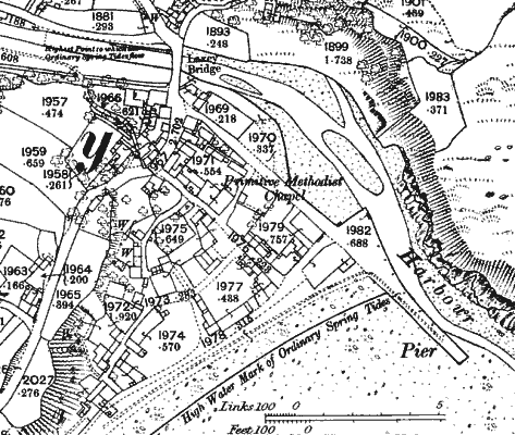 Plan Laxey 1868