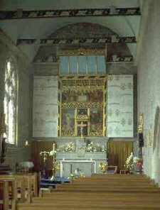 Interior Church of Our Lady, Star of the Sea and St. Maughold - Ramsey