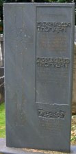 Knox designed Commemorative Grave Marker - Thomason