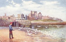 Peel Castle from the Sands