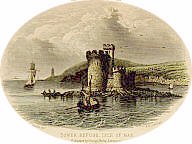 Phillip's engraved view of Tower of Refuge