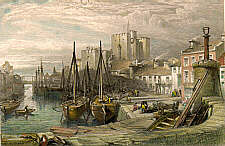 Castletown Harbour c 1840